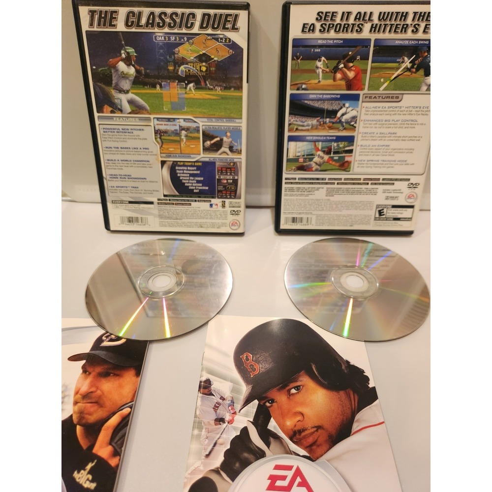LOT MVP Baseball 2005 & MVP Baseball 2003 + Manuals - Picture 2 of 3